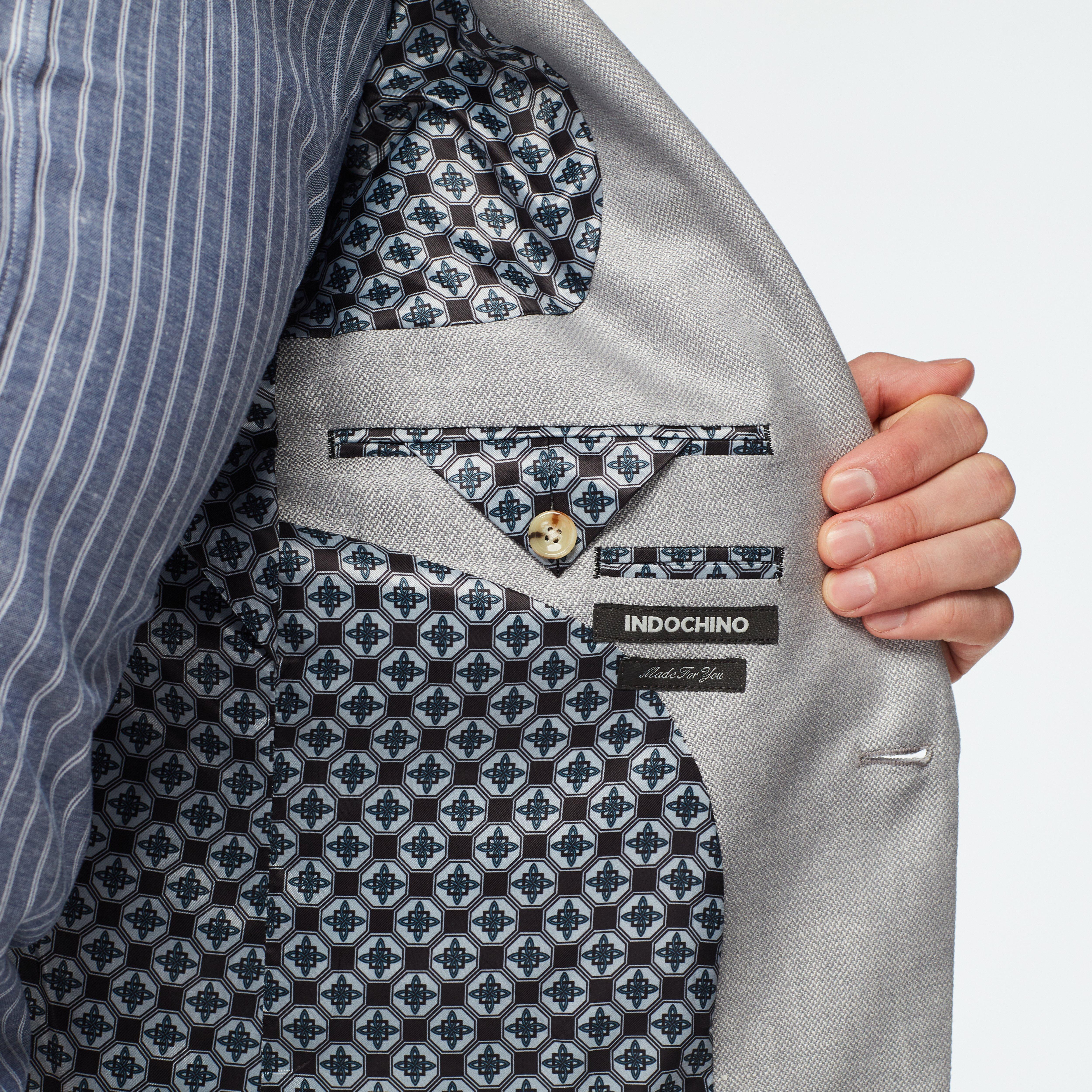 Sailsbury Linen Gray Suit 5 Sailsbury Linen Gray Suit