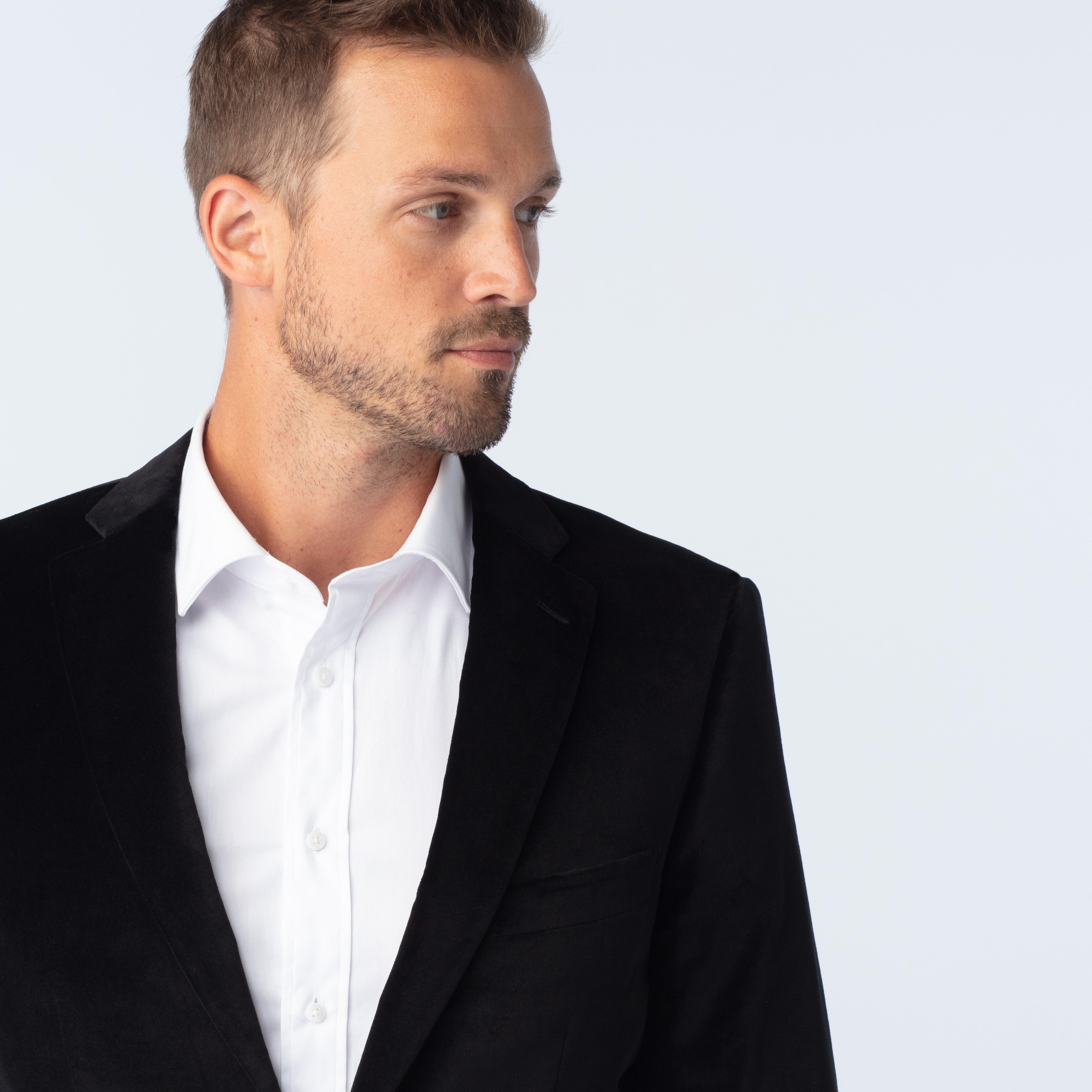 Harford Velvet Black Blazer 4 Harford Velvet Black Blazer