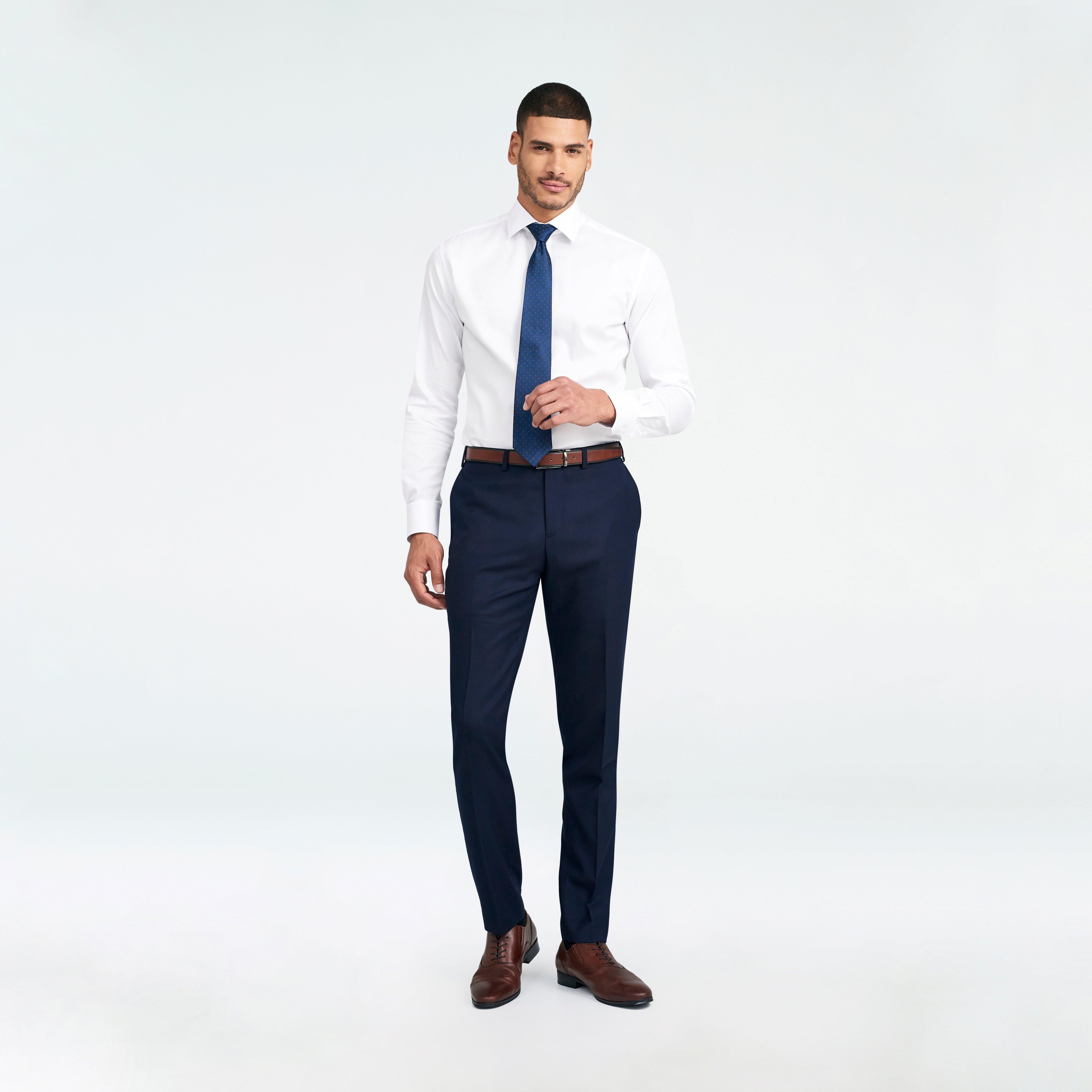 Hayward Flannel Navy Pants