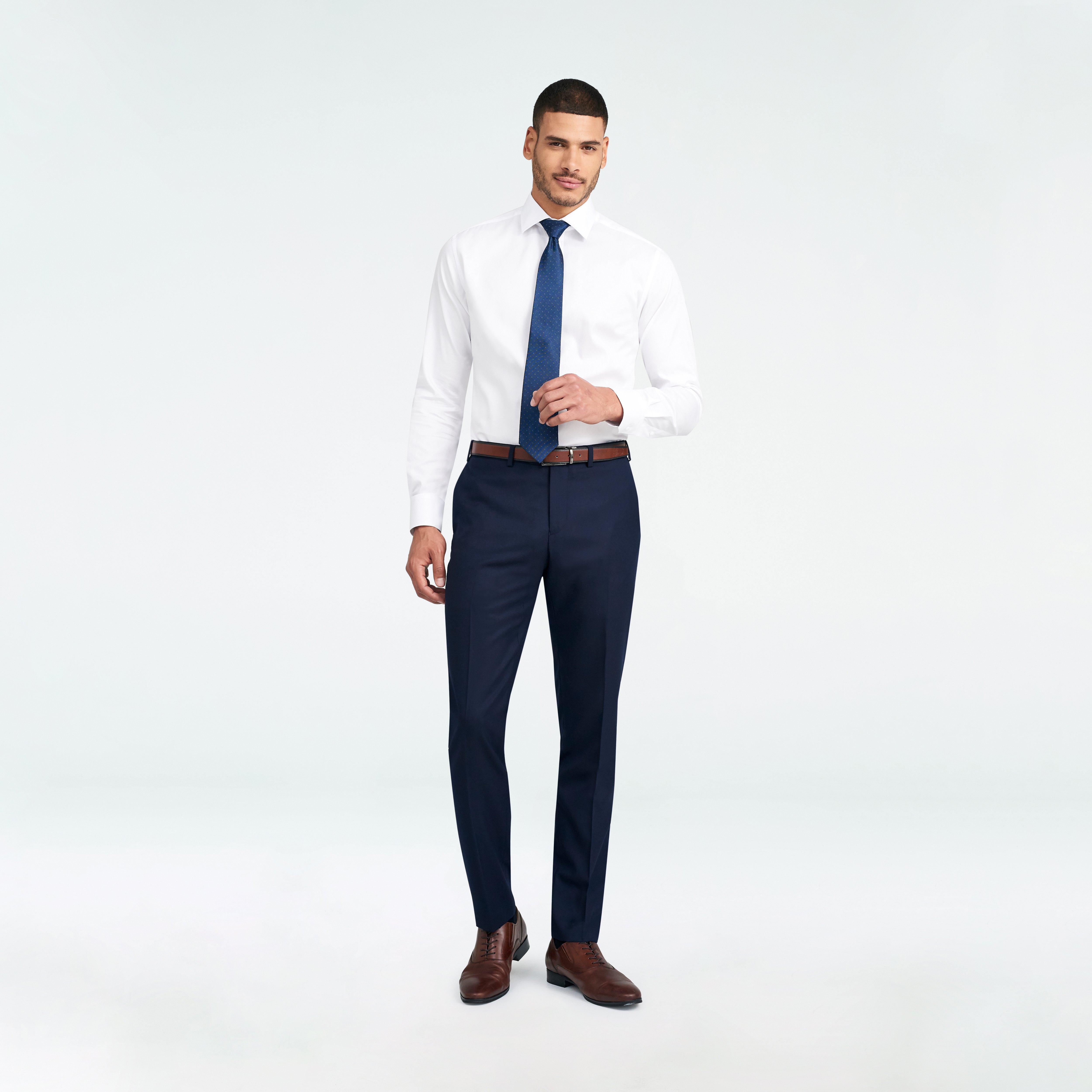 Hayward Flannel Navy Pants